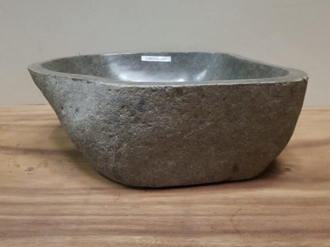 Naturstein-Waschbecken FL20575 – 43 x 39 x 15 cm