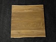 Tischplatte aus Teak-Baumstamm 80x80x6cm