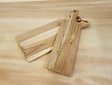 Teak-Servierbrett 12 x 45 cm