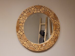 Spiegel rund 80 cm