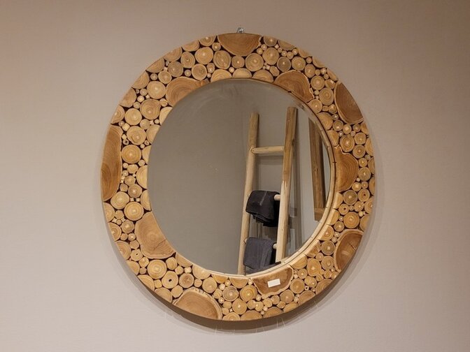 Spiegel rund 80 cm