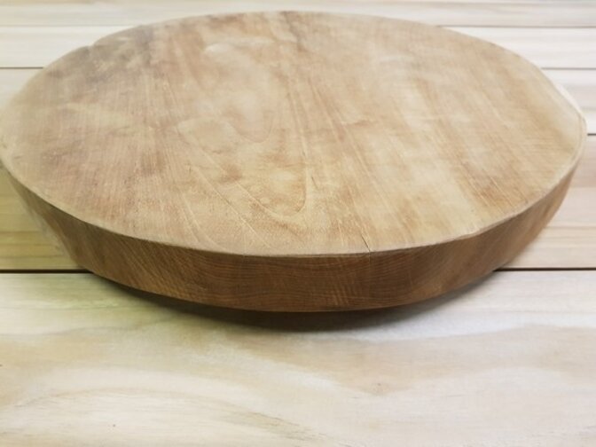 Lazy Suzanne-Drehtablett 50 cm – massives Teakholz