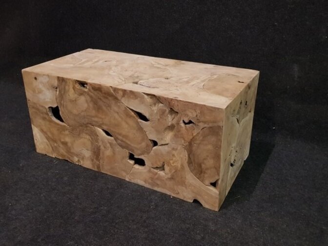 Holzwürfel – Couchtisch 50 x 100 x 45 cm – RI2102-3