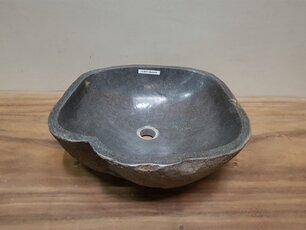 Waschbecken Naturstein FL20771 - 46x43x15cm