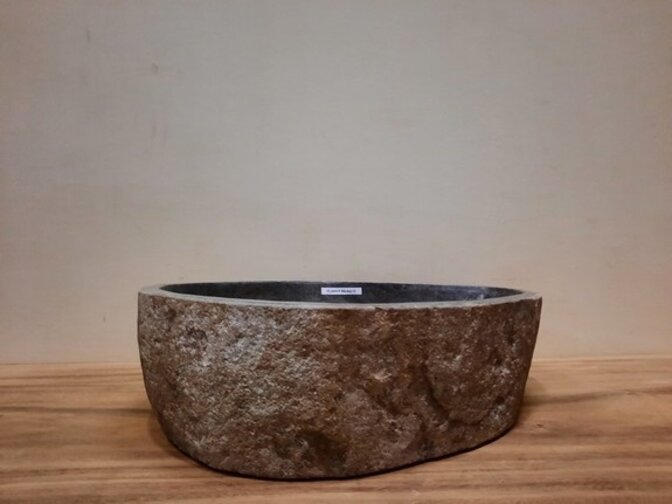 Waschbecken Naturstein FL20813 - 55x44x15cm