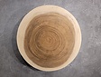 Runde Baumstamm-Tischplatte Ø70x5 cm - Suar