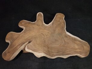 Suar-Baumstammtischplatte 140/210 cm NS01-621