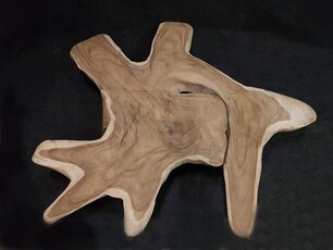 Runde Baumstammtischplatte 200/200cm NS04-621