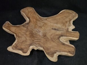 Runde Suar-Baumstammtischplatte  170/210cm NS05-621