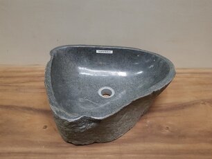 Natursteinwaschbecken FL20769 - 46x38x15cm