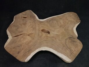 Suar-Baumstammtischplatte 160/200 cm CA081-1020