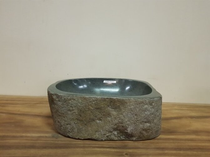 Waschbecken Naturstein FL20993 - 45x40x15cm