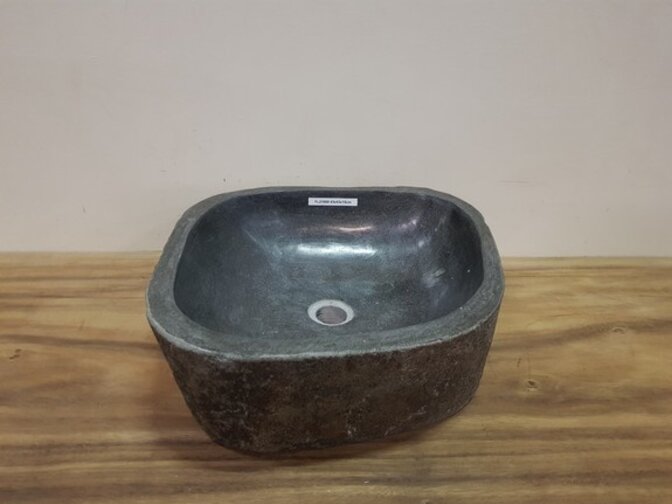 Waschbecken Naturstein FL21060 - 43x43x15cm