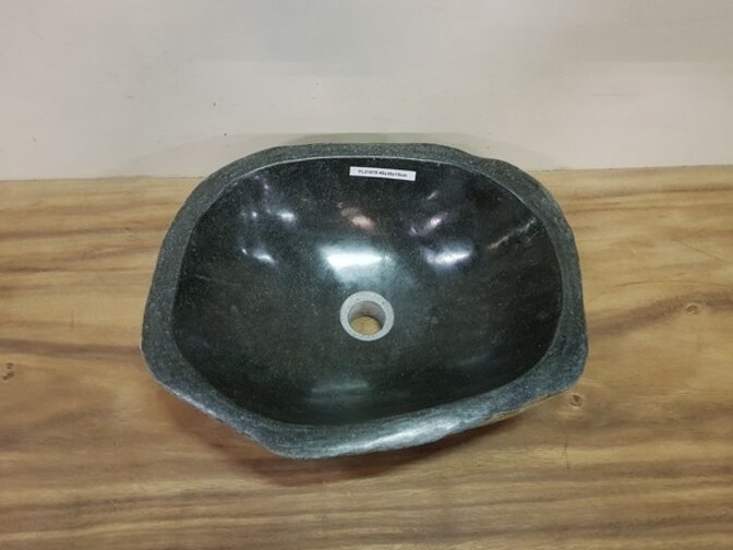 Waschbecken Naturstein FL21078 - 46x38x15cm