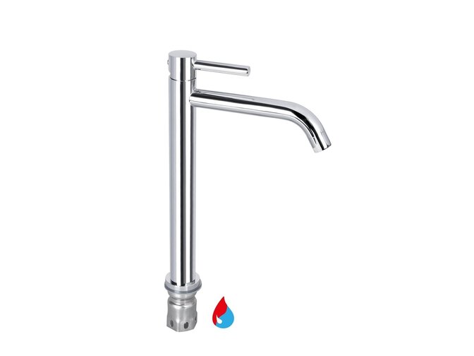 Differnz  Waschtischarmatur für Aufsatzwaschbecken - Chrom