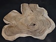 Runde Suar-Baumstammtischplatte  170/205 cm CA40-2224