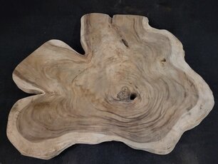 Runde Suar-Baumstammtischplatte  170/205 cm CA40-2224