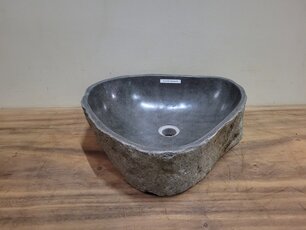 Naturstein-Waschbecken FL21347 - 49x43x15cm