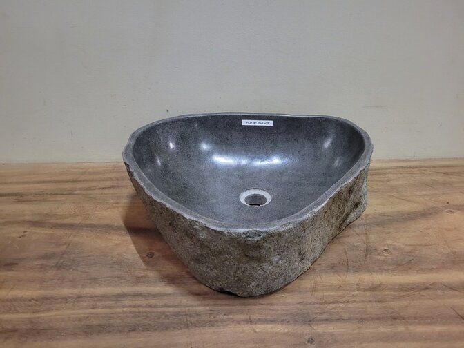 Naturstein-Waschbecken FL21347 - 49x43x15cm