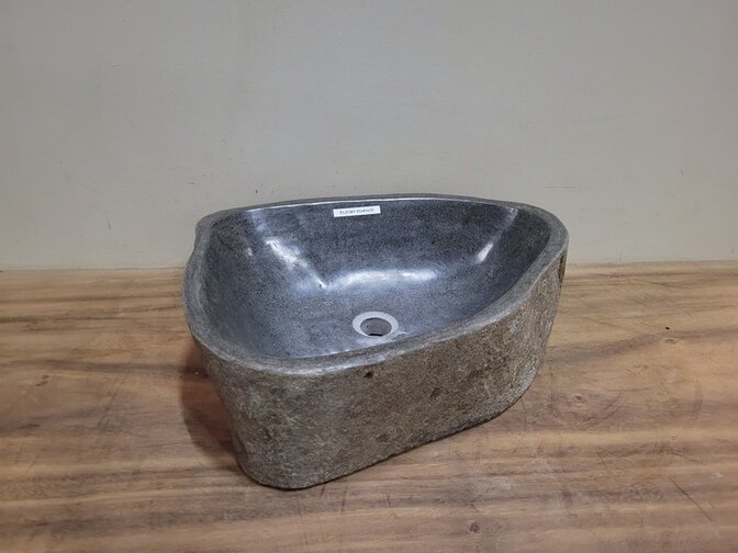 Naturstein-Waschbecken FL21361 - 51x41x15cm