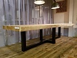 Langes U-Tischgestell 300 cm – Metall – mattschwarz