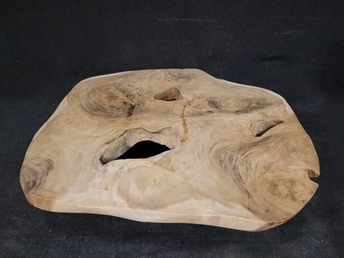 Runde Suar-Baumstammtischplatte 170/185 cm CA66-2224