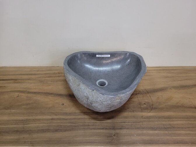 Naturstein-Waschbecken FL21447 - 45x43x15cm