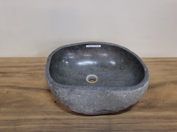 Waschbecken aus Naturstein FL21451 – 47 x 37 x 15 cm