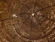 Lampenschirm im Ibiza-Stil 45x55cm Glockenform mit Franzen