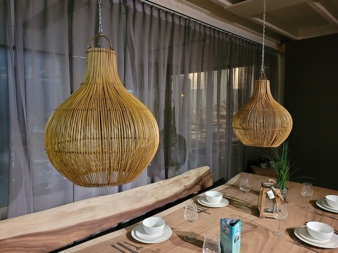 Lampenschirm aus Schilf 40x50cm