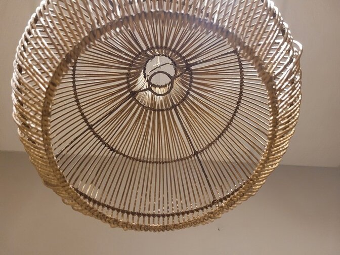 Lampenschirm aus Schilf 40x50cm