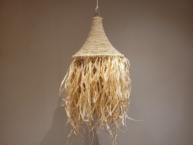 Lampenschirm im Ibiza-Stil 35x25 cm