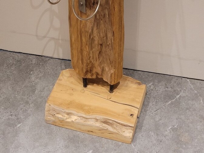 Skulptur-Weinregal für 6 Flaschen