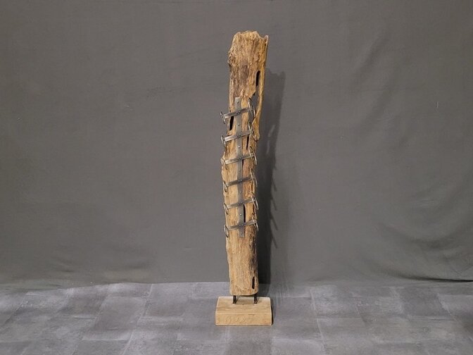 Skulptur-Weinregal für 6 Flaschen