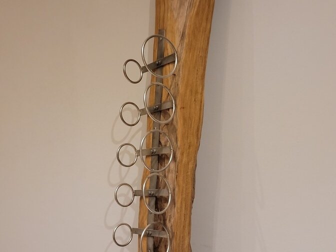 Carrot-Holz-Weinregal für 8 Flaschen