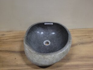 Waschbecken Naturstein FL21719 - 42x39x15cm