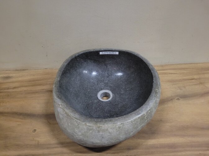 Waschbecken Naturstein FL21719 - 42x39x15cm