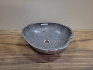 Waschbecken aus Naturstein FL21822 – 53 x 46 x 15 cm