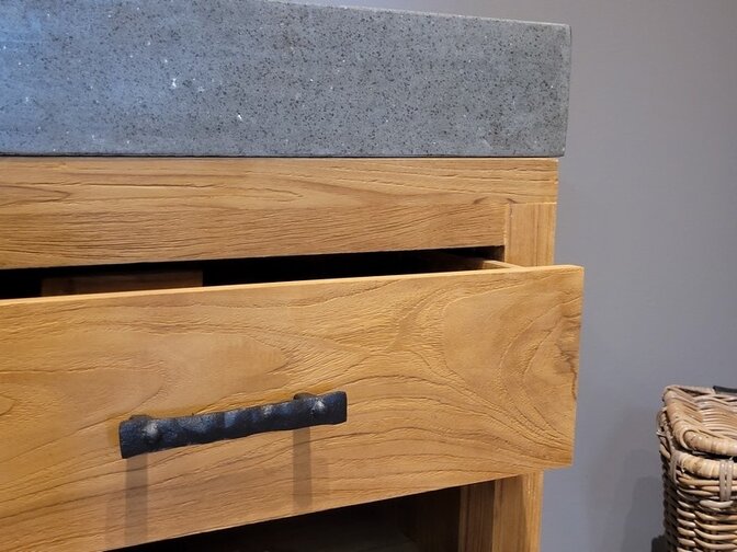 Rustikaler Griff 15x3.6 cm - Kolony