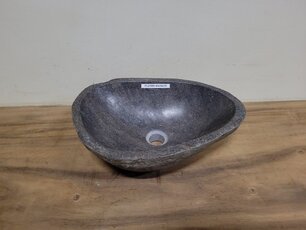 Waschbecken aus Naturstein FL21990 – 43 x 32 x 15 cm
