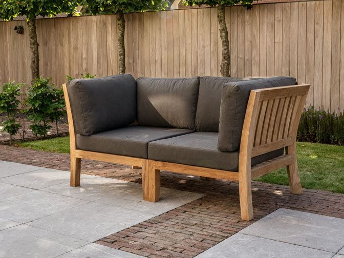 2 Personen Loungesofa New Ibiza mit Polstern