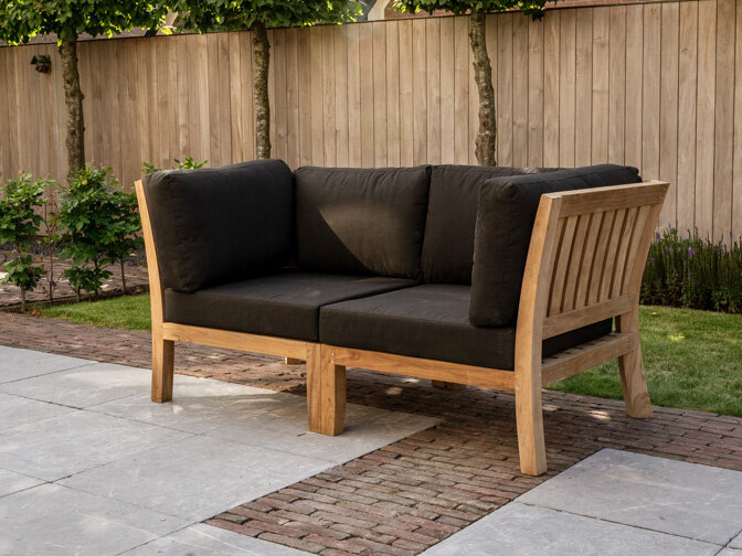 2 Personen Loungesofa New Ibiza mit Polstern