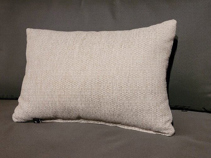 Kussen rechthoek - Frontelina 180 Taupe meliert