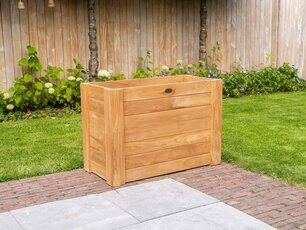 Teak-Pflanzkübel 50 x 100 x 70 cm