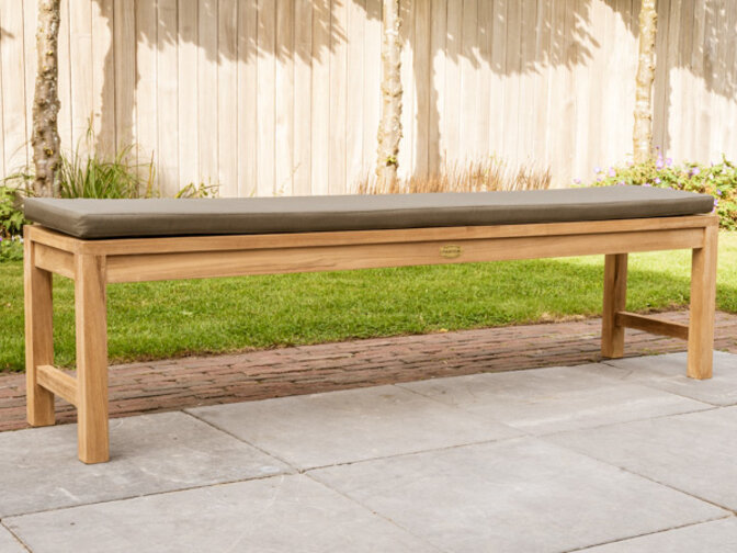 Polster für Bergamo Tennisbank 180 – Grau