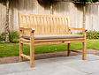 Polster für Bergamo Gartenbank 120 – Sand