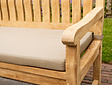 Polster für Bergamo Gartenbank 215 - Sand