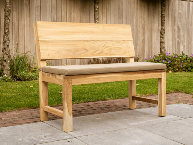 Polster für Napol Gartenbank 110 - Sand