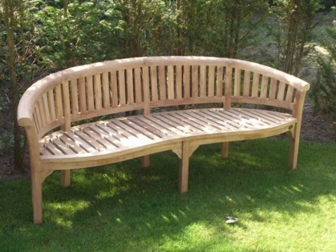 Polster für Gartenbank Washington 225 – Sand