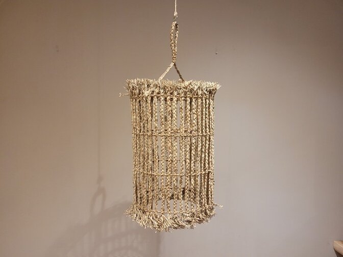 Lampenschirm aus Schilfrohr – Ibiza-Stil 30 x 52 cm